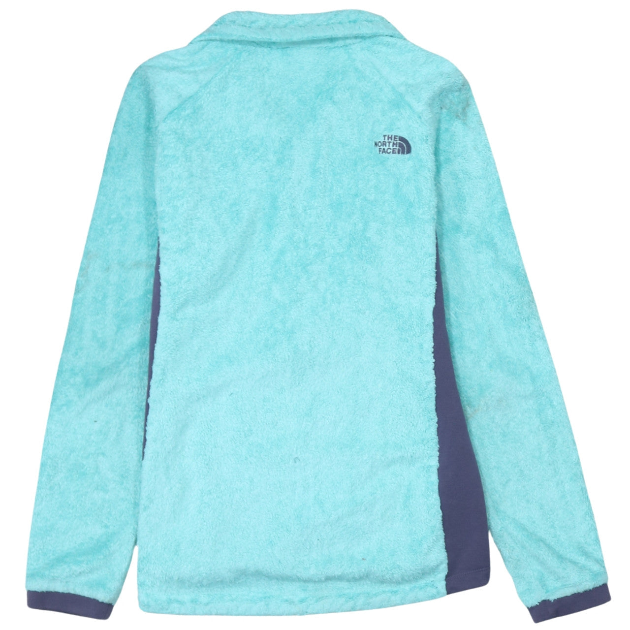 The North Face Women's Blue Fleece Full Zip Jacket Size M