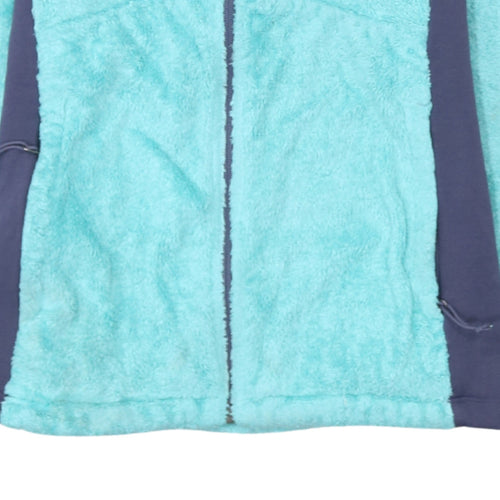 The North Face Women's Blue Fleece Full Zip Jacket Size M