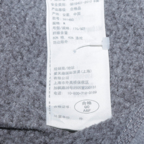 Hollister Men's Grey Full Zip Hoodie M Classic Logo Surf Style