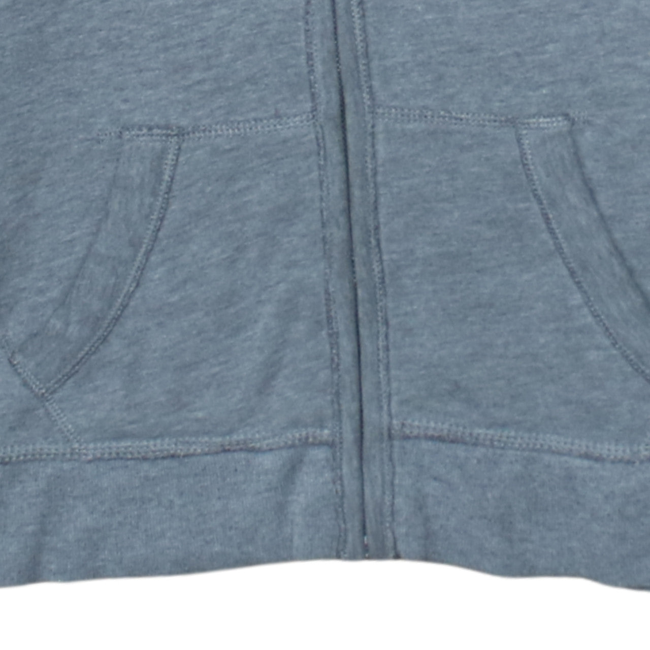 Hollister Men's Grey Full Zip Hoodie M Classic Logo Surf Style