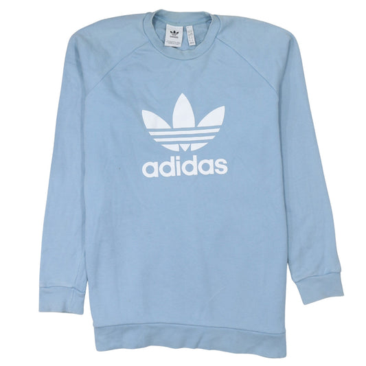 Adidas Men's Blue XL Crew Neck Pullover Sweatshirt