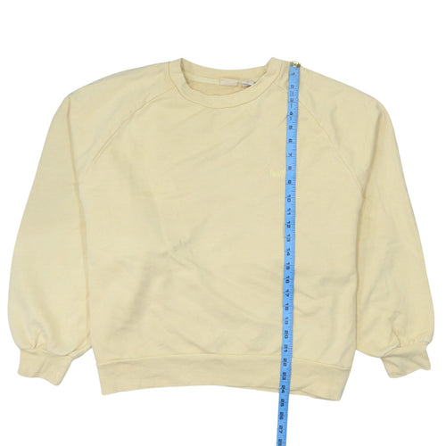 Levi's Womens Beige Crew Neck Pullover Sweatshirt L Cotton