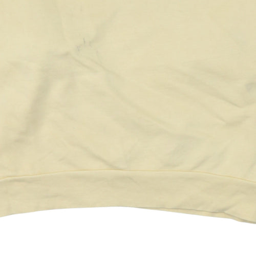Levi's Womens Beige Crew Neck Pullover Sweatshirt L Cotton