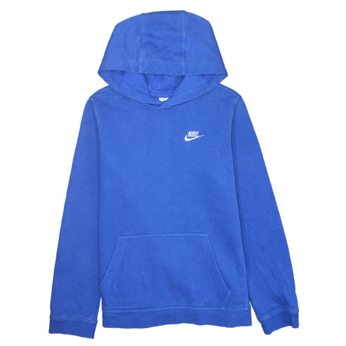 Nike Teens Blue Pullover Hoodie XL Fleece Sweatshirt