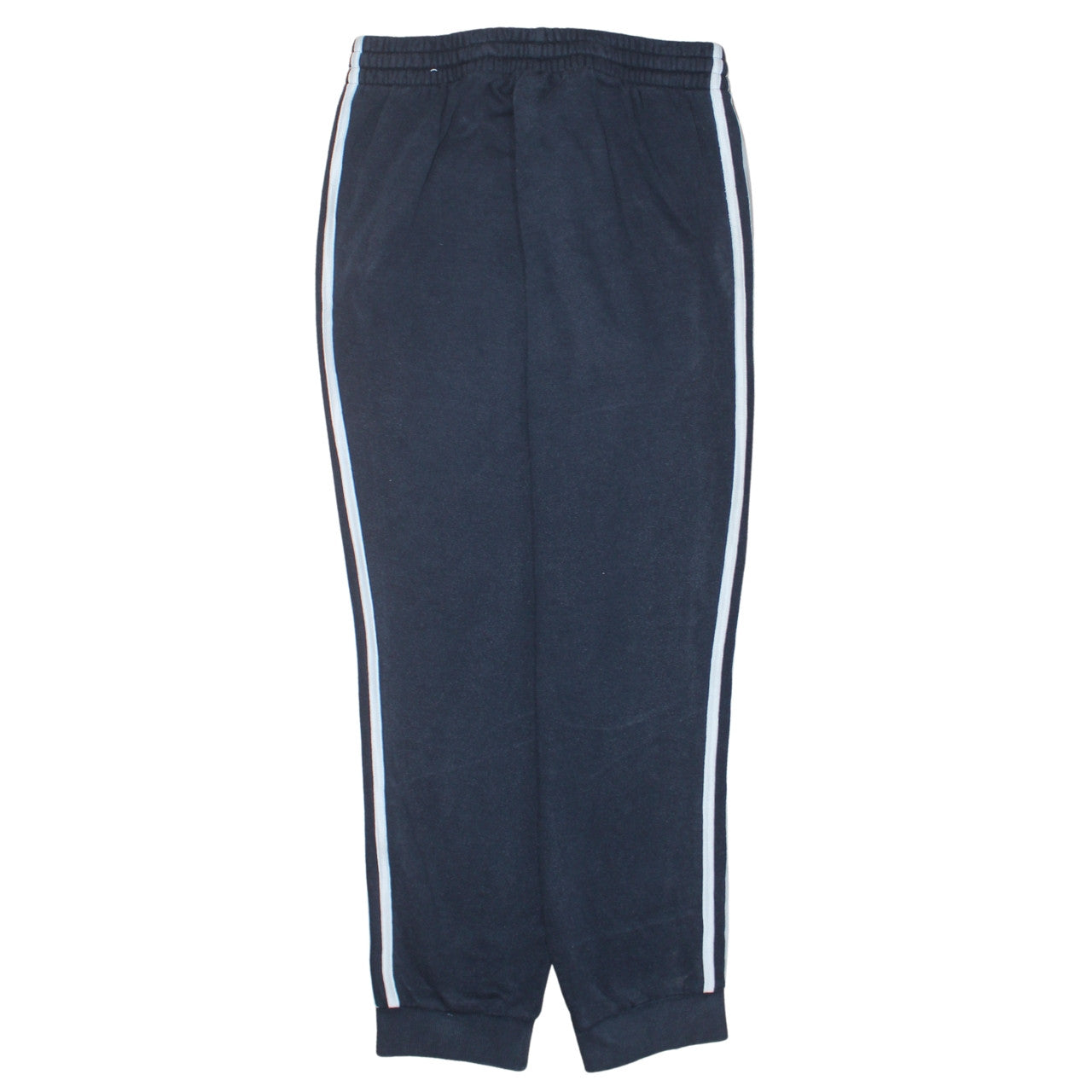 Adidas Men's Blue Medium Track Pants Fleece Elastic Waist