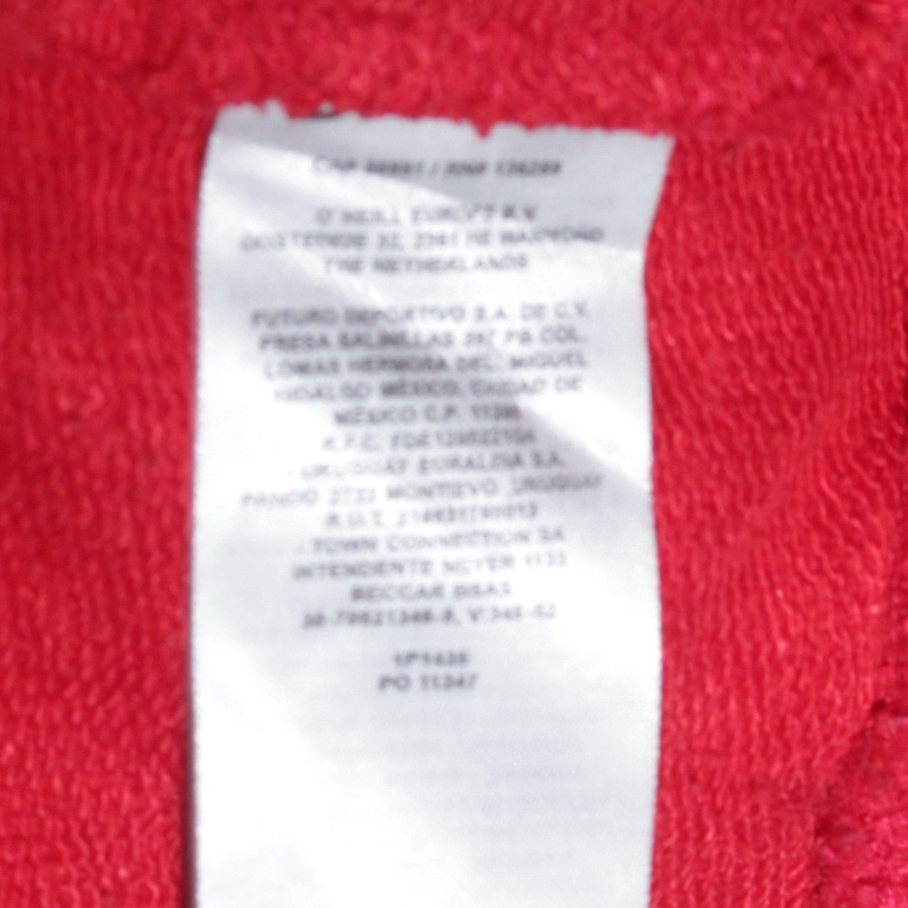 O'Neill Men's Red Pullover Hoodie Medium Surf Graphic Sweatshirt