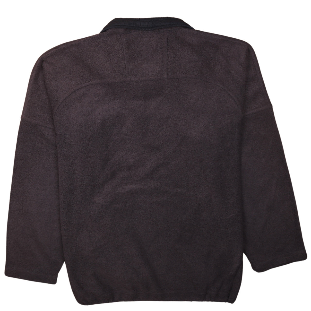 Champion Men's Grey Fleece 1/4 Zip Pullover Sweatshirt L