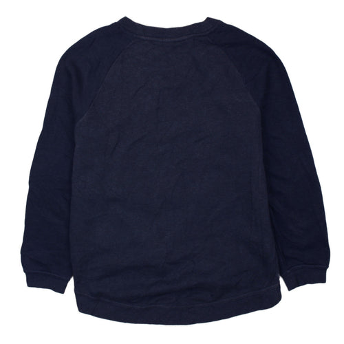 Nike Air Womens Navy Blue XS Pullover Crew Neck Sweatshirt