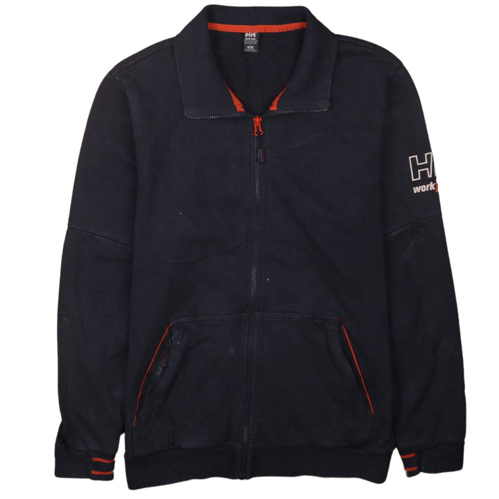 Helly Hansen Mens Blue Full Zip Workwear Sweatshirt M
