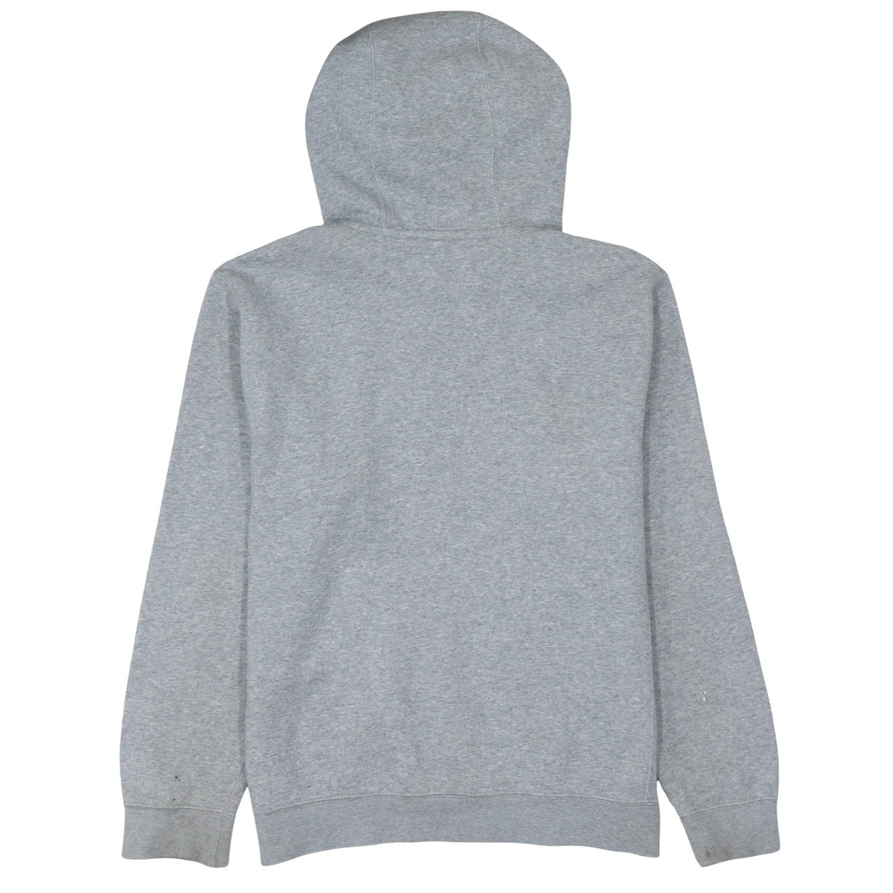 Nike Men's Grey Pullover Hoodie Small Fleece Logo Sportswear