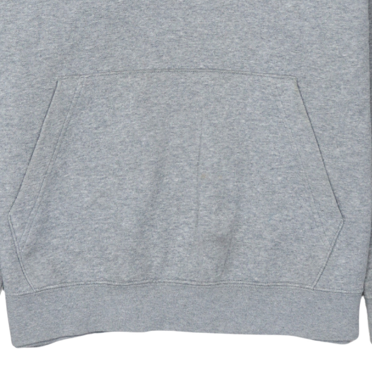 Nike Men's Grey Pullover Hoodie Small Fleece Logo Sportswear