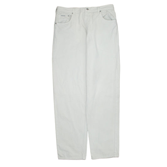 Calvin Klein Men's Beige Straight Leg Denim Jeans Size 36