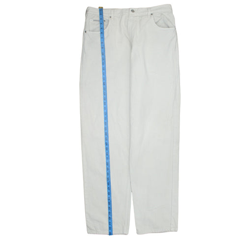 Calvin Klein Men's Beige Straight Leg Denim Jeans Size 36
