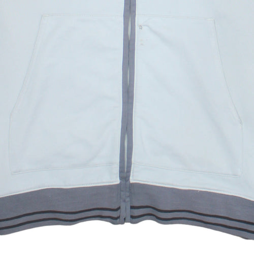 Nike Men's Grey Full Zip Sweatshirt M Regular Fit Lightweight