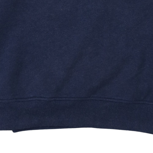 G-Star RAW Women's Navy Blue Raglan Crew Neck Sweatshirt M