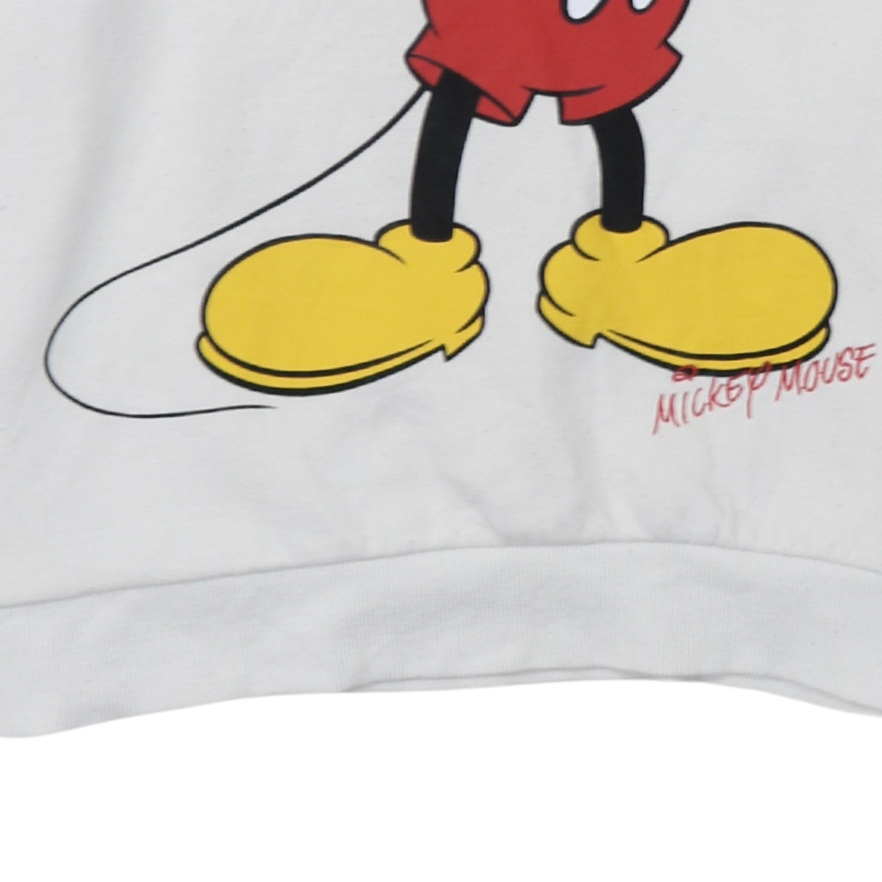 Disney Mickey & Friends Boys White Graphic Pullover Hoodie 12-13 Years