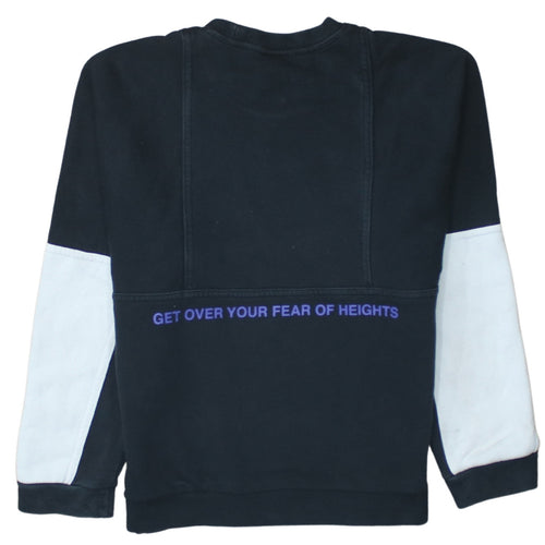 Nike Boys Black Sweatshirt L 147-158cm Pullover Crew Neck Graphic Print