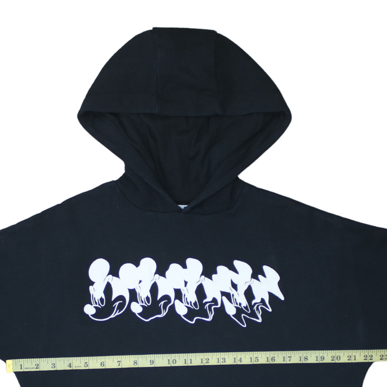Disney x Primark Women Black XS Pullover Hoodie Mickey Mouse Graphic