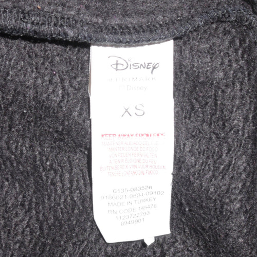 Disney x Primark Women Black XS Pullover Hoodie Mickey Mouse Graphic
