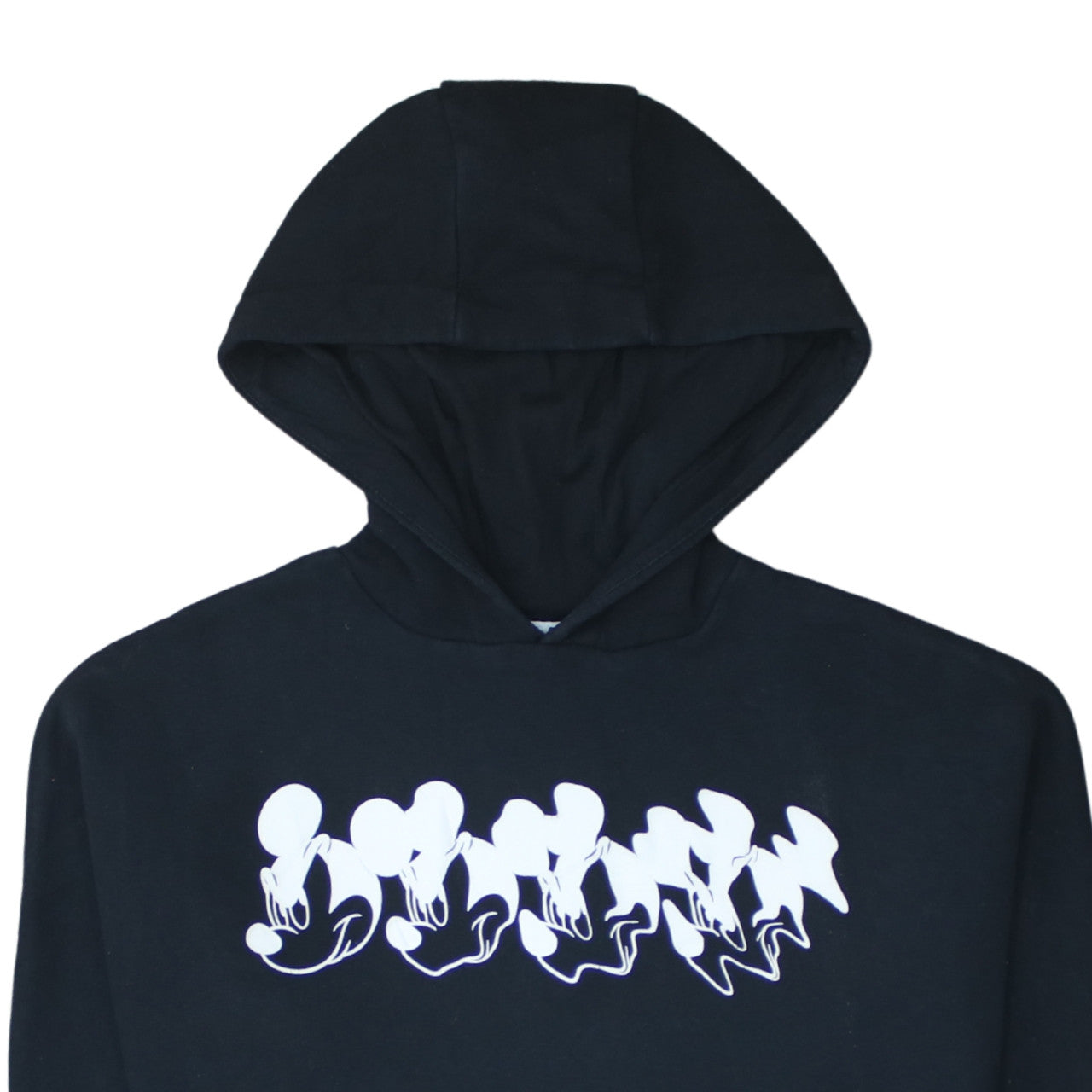 Disney x Primark Women Black XS Pullover Hoodie Mickey Mouse Graphic