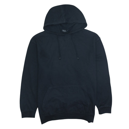 boohooMAN Men's Black Dragon Graphic Pullover Hoodie Size M