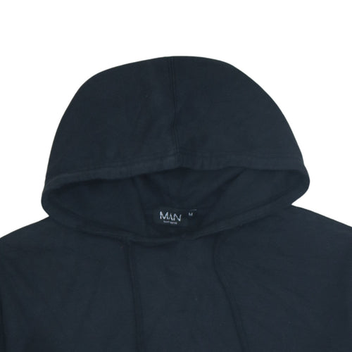boohooMAN Men's Black Dragon Graphic Pullover Hoodie Size M