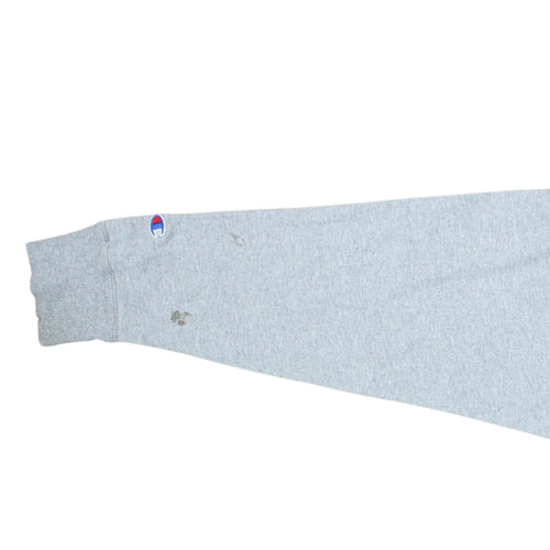 Champion Men’s Grey XL Pullover Hoodie Fleece Logo Drawstring
