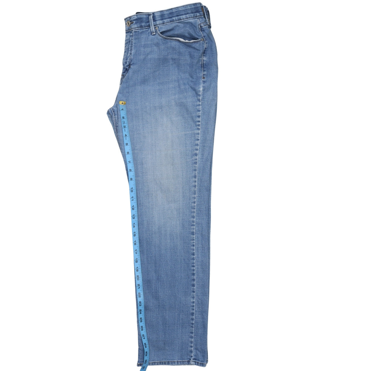 Levi's Men Blue 525 Straight Leg Jeans Size 16 Regular Denim