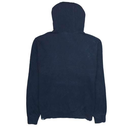 The North Face Men's Blue Large Pullover Hoodie Cotton Logo