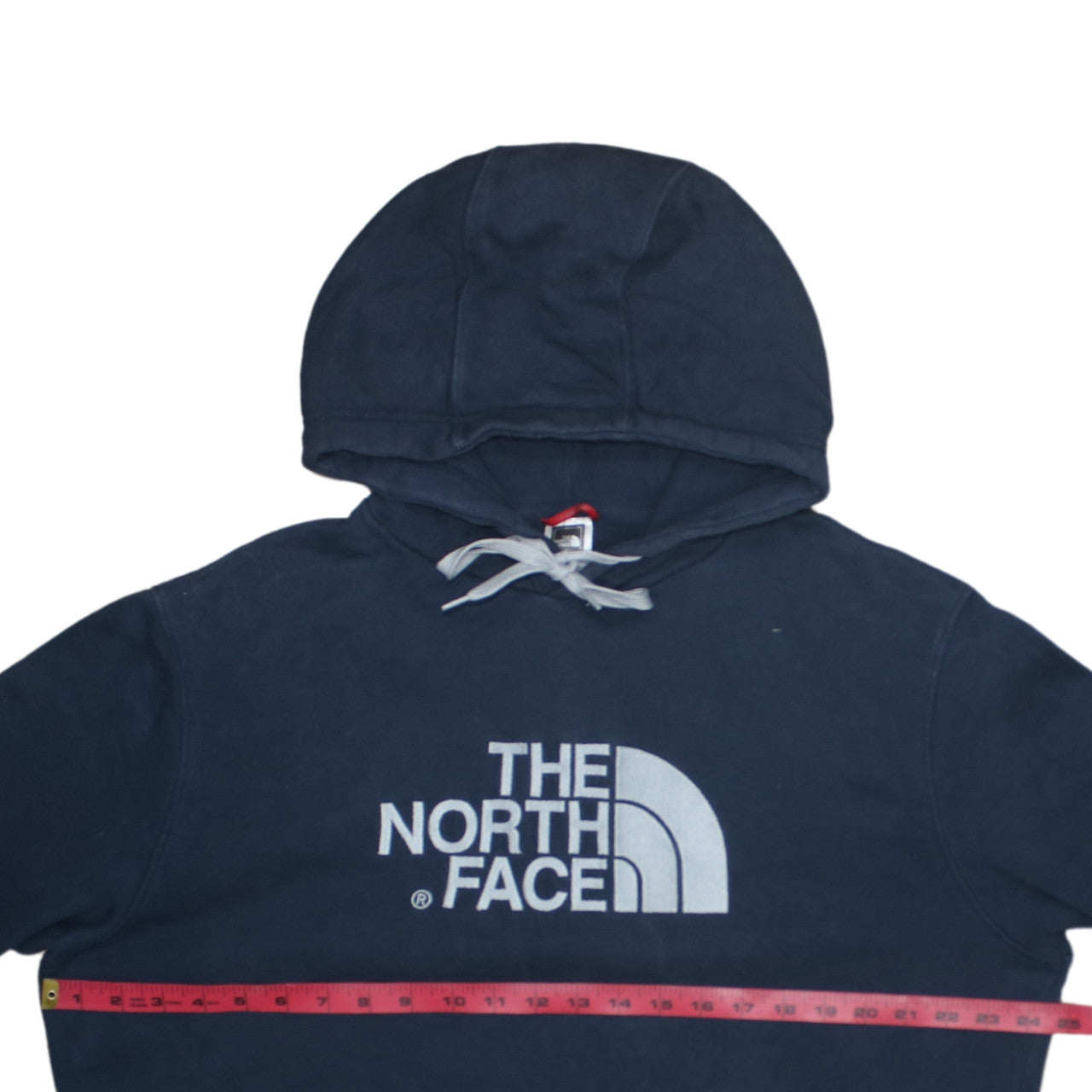 The North Face Men's Blue Large Pullover Hoodie Cotton Logo