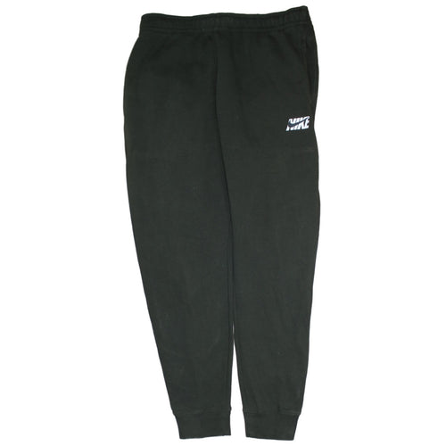 Nike Men's Black Jogger Sweatpants M Regular Fit Fleece Trousers