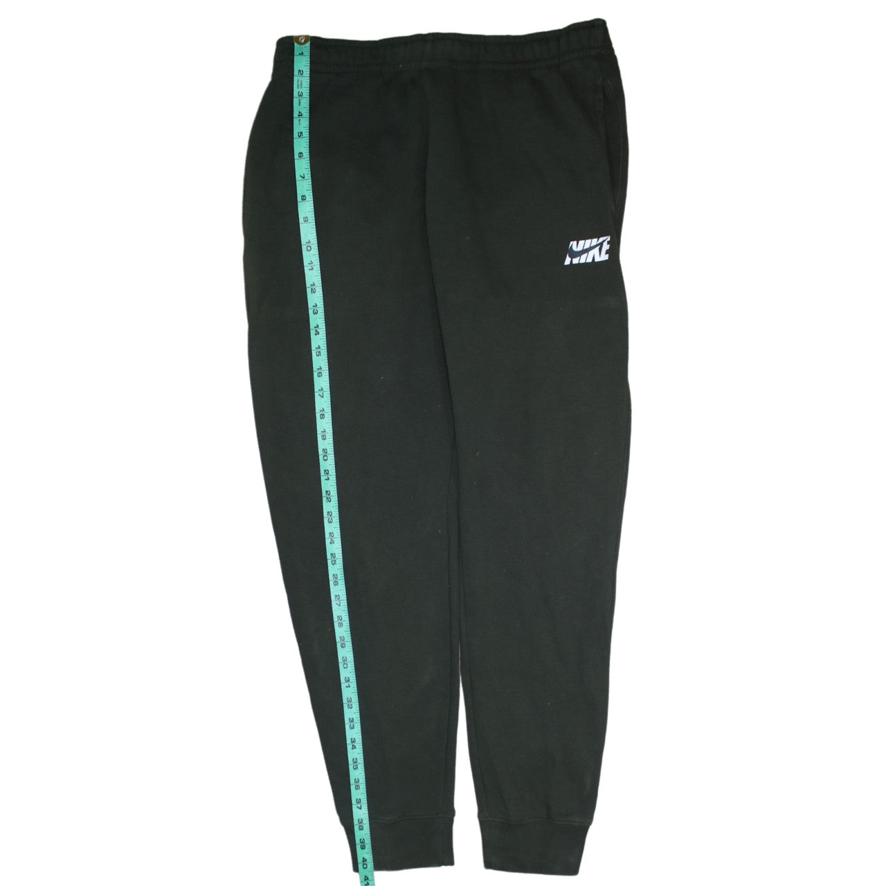 Nike Men's Black Jogger Sweatpants M Regular Fit Fleece Trousers