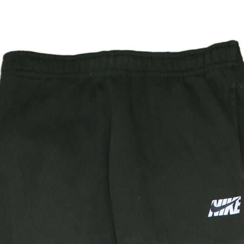 Nike Men's Black Jogger Sweatpants M Regular Fit Fleece Trousers