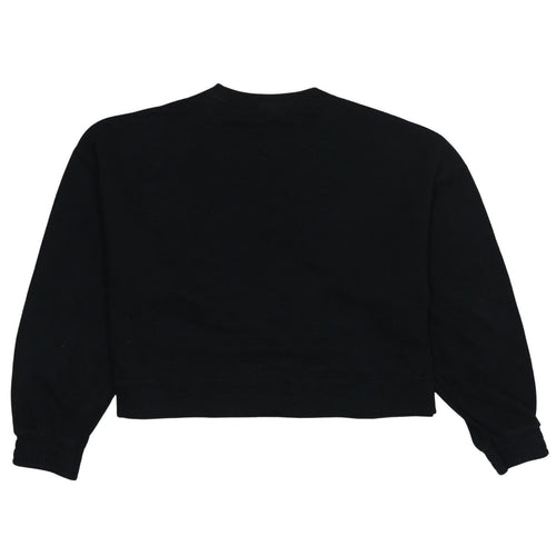 Puma Womens Black Crew Neck Pullover Sweatshirt XL