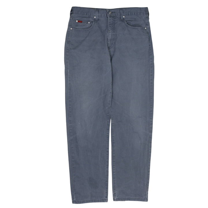 Lee Cooper Men's Grey LC10 Regular Fit Straight Jeans W34 L32