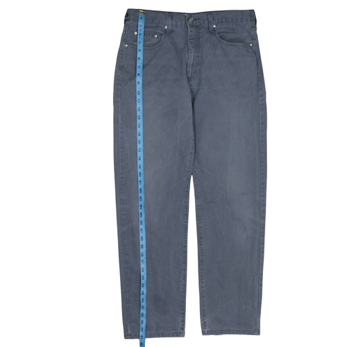 Lee Cooper Men's Grey LC10 Regular Fit Straight Jeans W34 L32