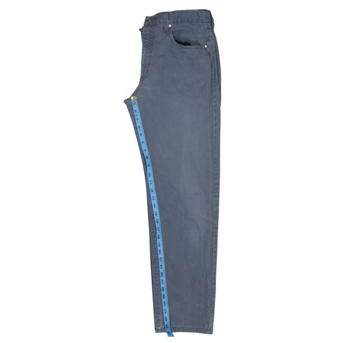 Lee Cooper Men's Grey LC10 Regular Fit Straight Jeans W34 L32