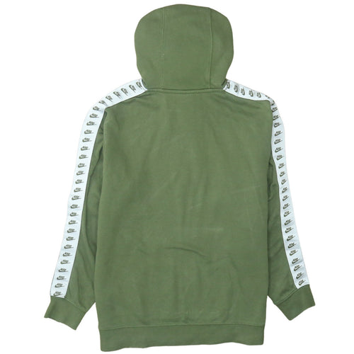 Nike Men's Green Pullover Hoodie Size L Logo Fleece Sweatshirt