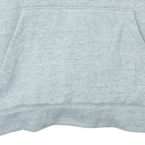 Jordan Mens Grey Pullover Hoodie M Regular Fit Fleece Logo Sportswear