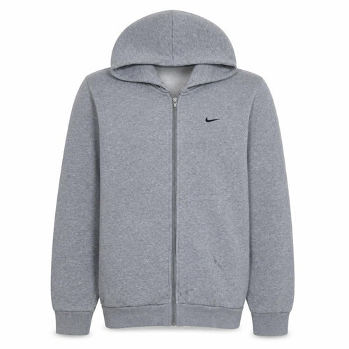 Nike Men's Grey Full Zip Hoodie Size M Fleece Sportswear