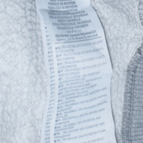 Nike Men's Grey Full Zip Hoodie Size M Fleece Sportswear
