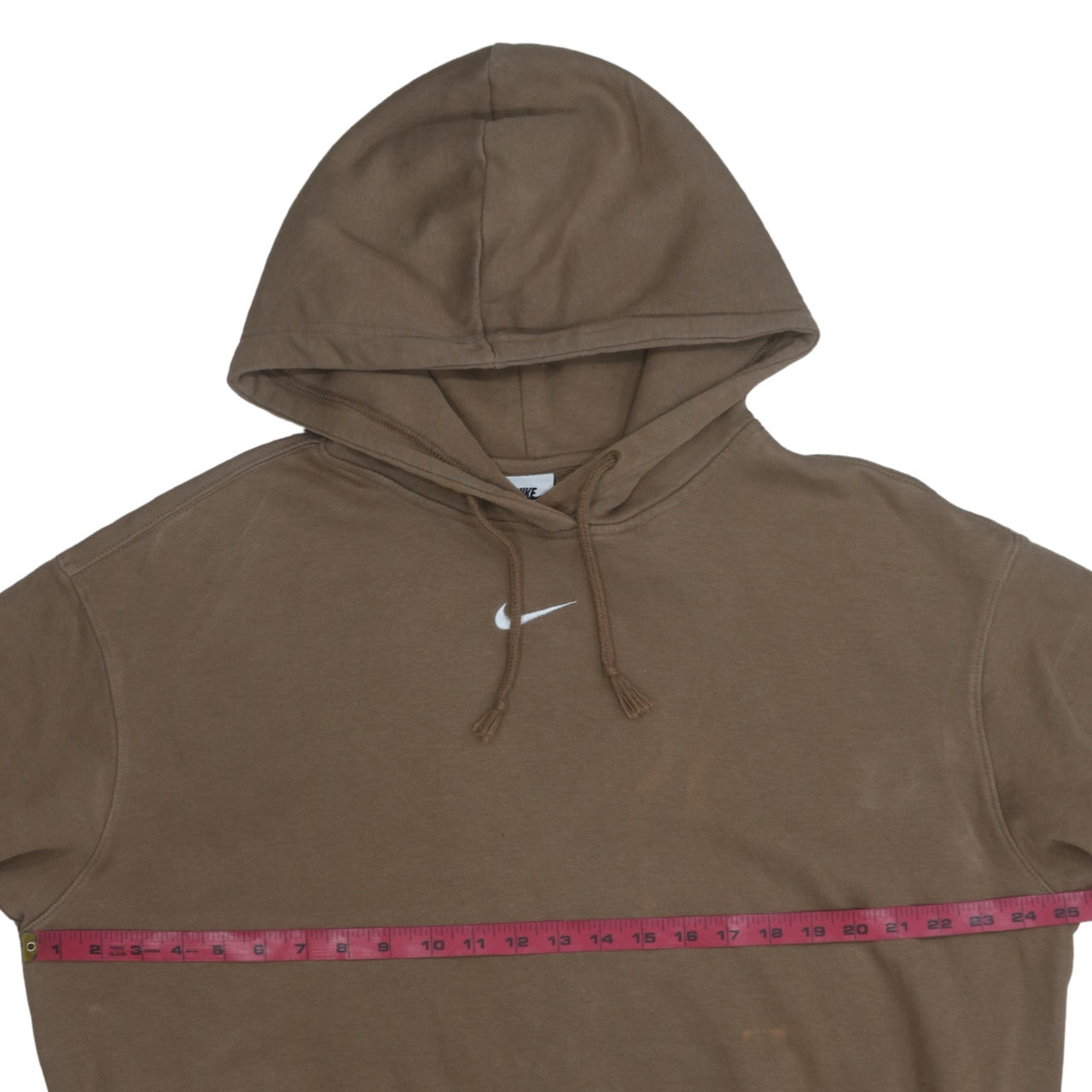 Nike Men’s Brown Pullover Hoodie Small Regular Fit Fleece