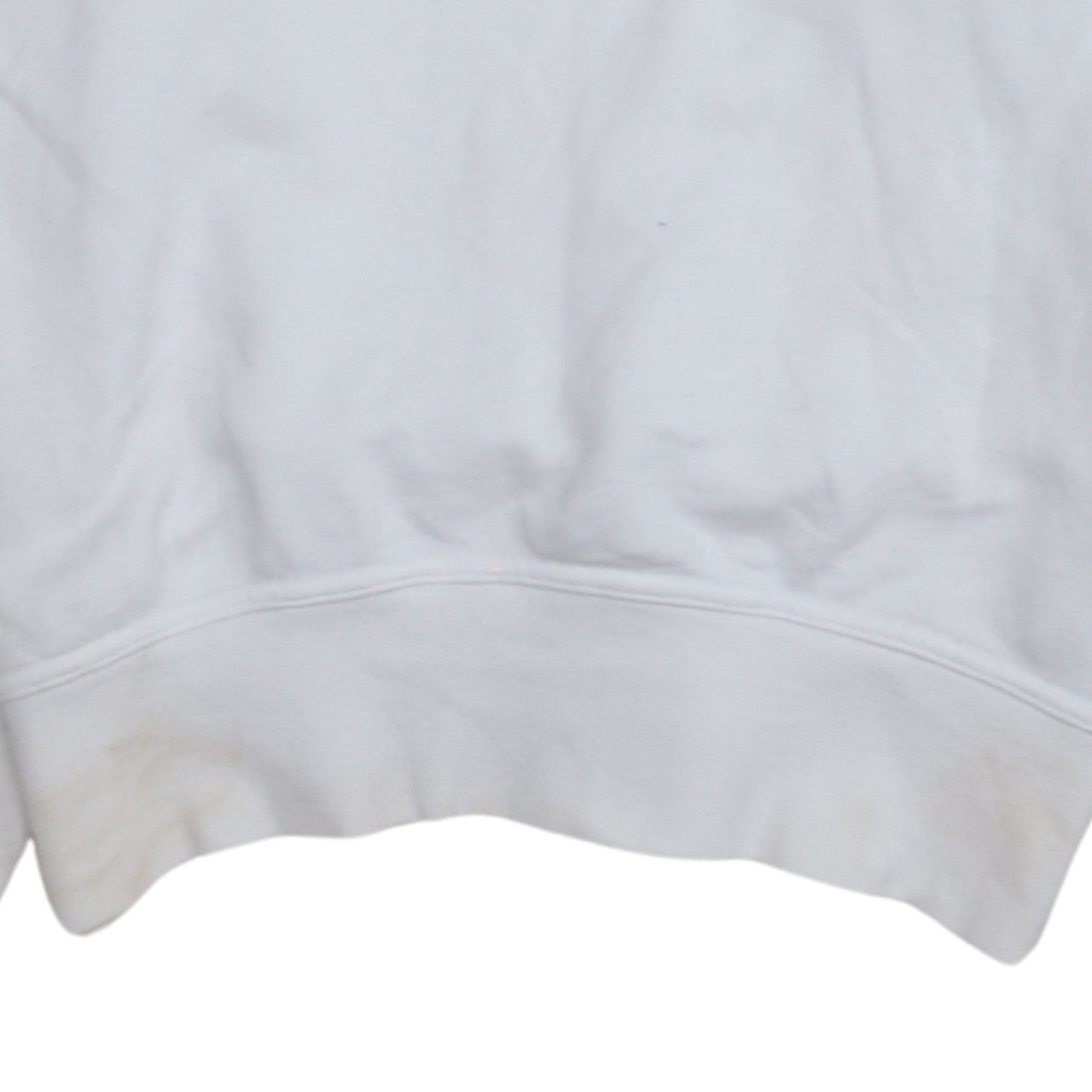 Nike Women's White Hoodie Small Pink Logo Pullover Sweatshirt