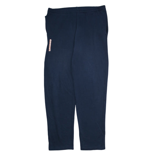 Umbro Men’s Blue Fleece Sweatpants M Regular Fit Casual Trousers