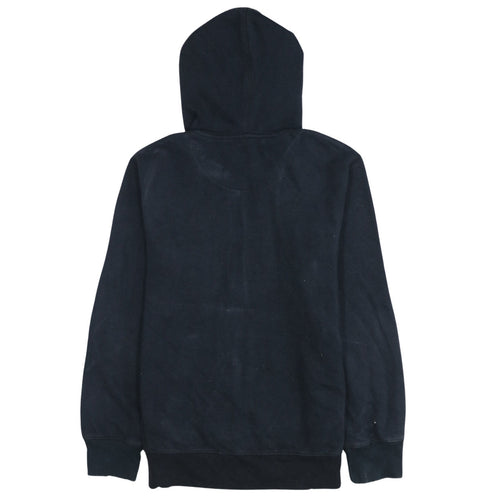 Nike Men's Black Full Zip Hoodie M Cotton Blend Casual