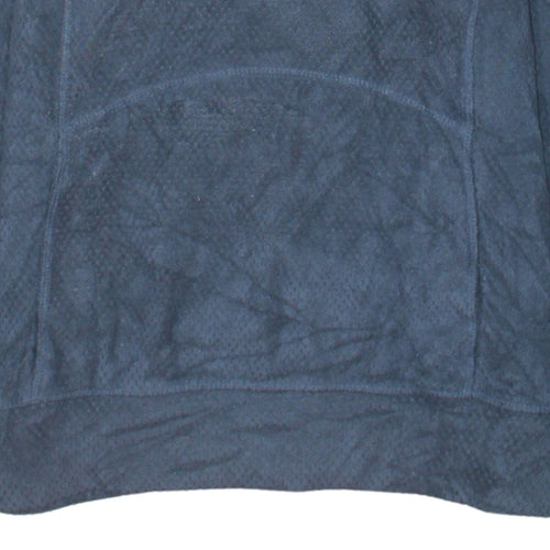 Berghaus Women Blue Button Neck Fleece Pullover UK 10 Polyester Warm Top