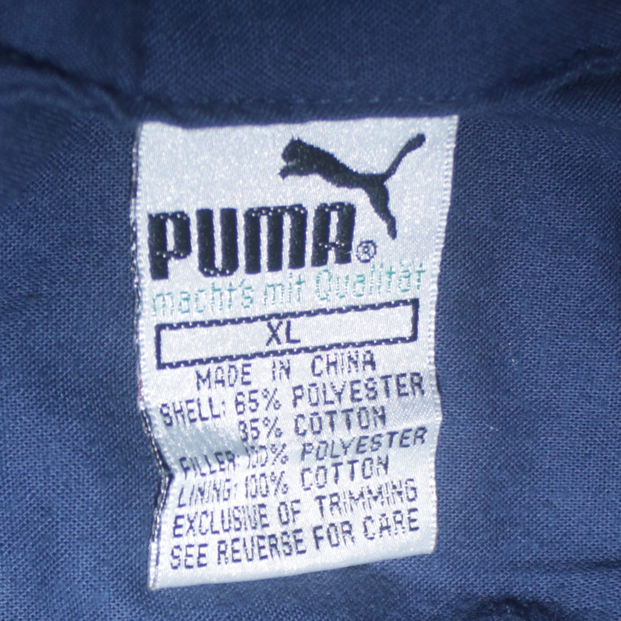 Puma Men's Purple XL Retro Jogger Trousers with Ankle Zips