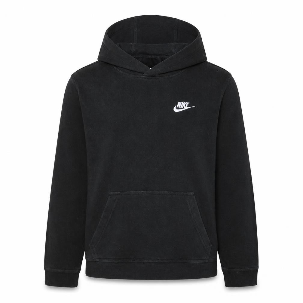 Nike Boys Black Pullover Hoodie XL 158-170cm Cotton Blend Casual