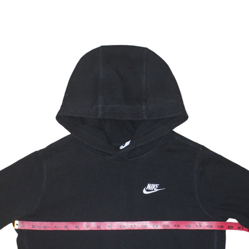 Nike Boys Black Pullover Hoodie XL 158-170cm Cotton Blend Casual