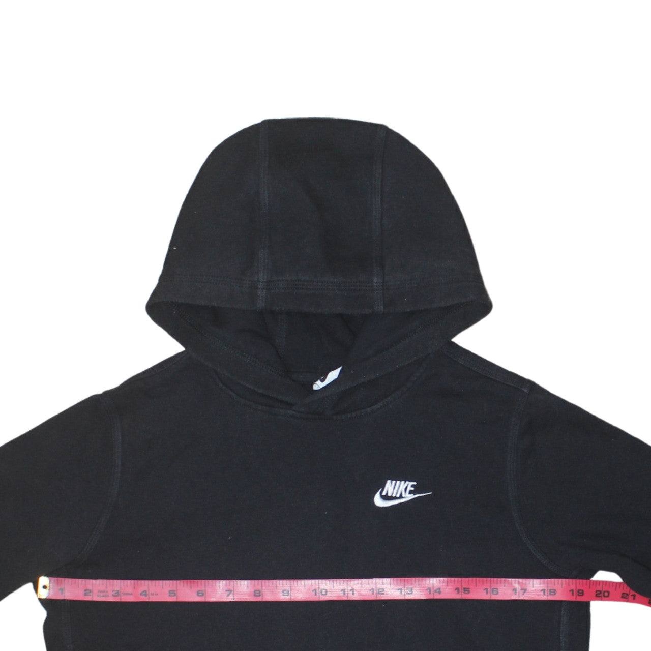Nike Boys Black Pullover Hoodie XL 158-170cm Cotton Blend Casual